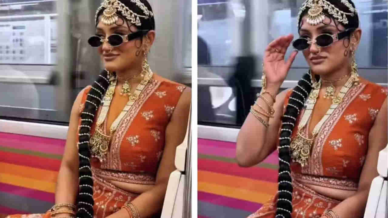 Viral Video: తెలుగు కట్టుబొట్టుకు ప్యారిస్‌ ప్రజలు ఫిదా... మెట్రో రైల్లో దేవకన్యలా మెరిసిన నివ్య