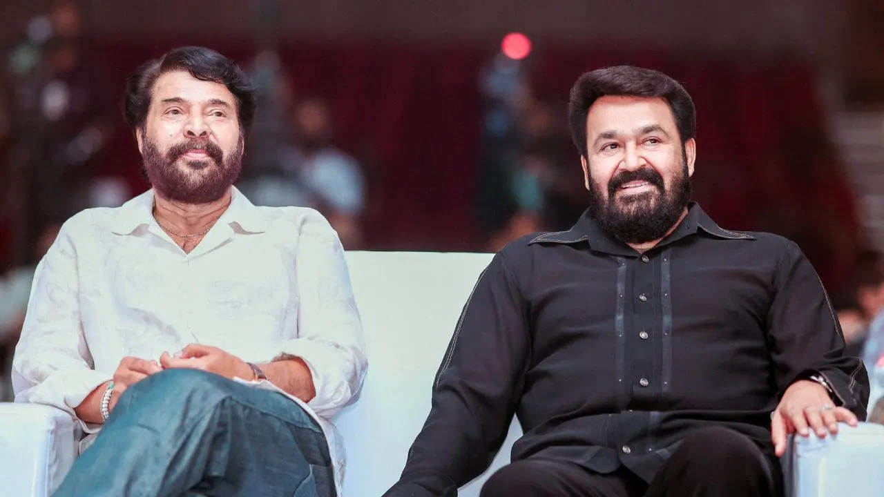 Mammotty And Mohanlal Pic
