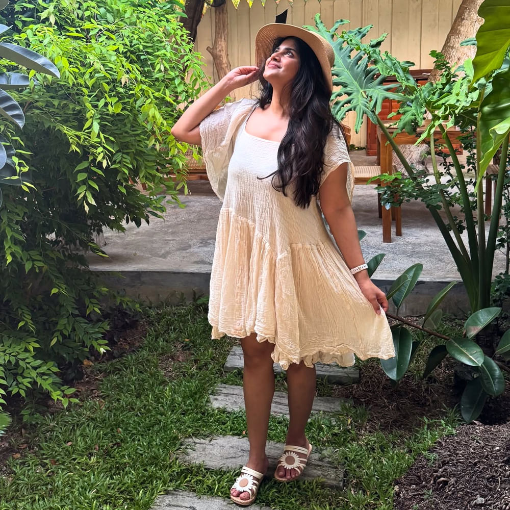 మేఘా ఆకాష్ ప్రధానంగా తెలుగు, తమిళ చిత్రాలలో నటిస్తుంది. ఆమె 1995 అక్టోబర్ 26న చెన్నైలో జన్మించింది. తండ్రి తెలుగు, తల్లి మలయాళీ, ఇద్దరూ ప్రకటనల రంగంలో పనిచేస్తారు. మేఘా చెన్నైలోని లేడీ ఆండల్ స్కూల్ మరియు మహిళా క్రిస్టియన్ కాలేజీలో విజువల్ కమ్యూనికేషన్స్‌లో బీ.ఎస్సీ పూర్తిచేసింది.