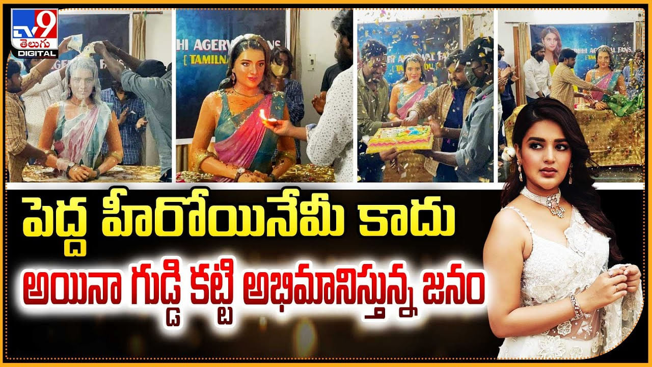 పెద్ద హీరోయినేమీ కాదు.. అయినా గుడి కట్టి అభిమానిస్తున్న జనం