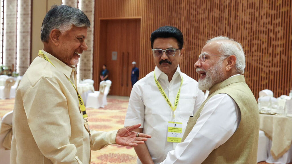 Pm Modi With Cbn