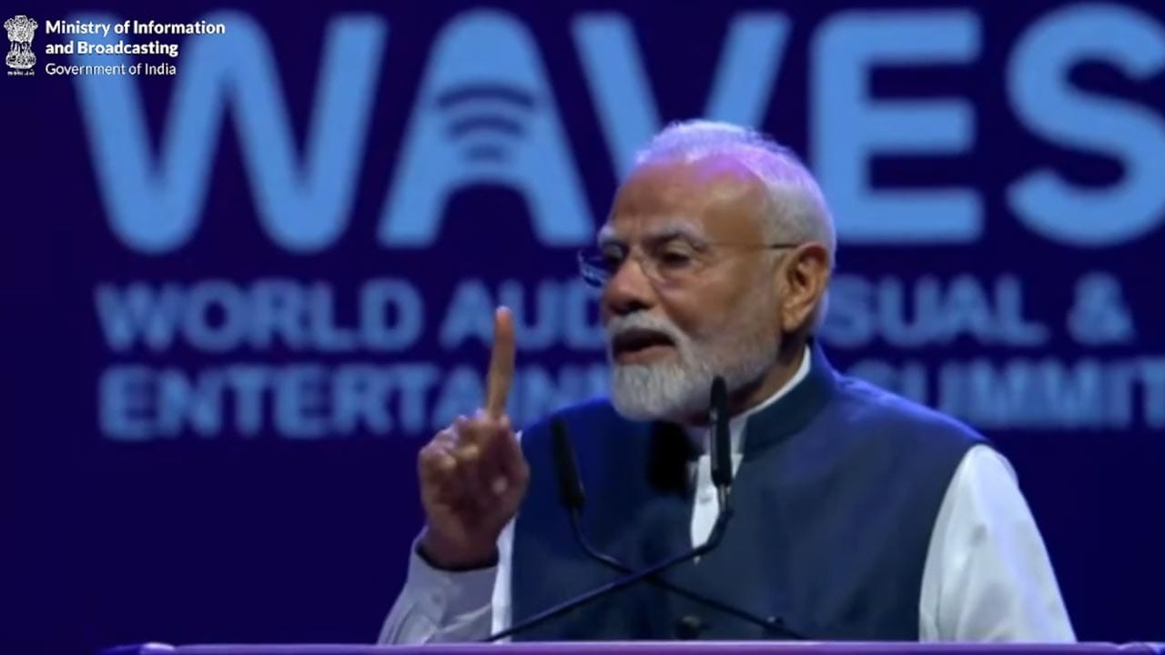 WAVES Summit 2025: భారతీయ సినిమా ఉన్నత శిఖరాలకు చేరుకుంది.. వేవ్స్ సమ్మిట్ ప్రారంభోత్సవంలో ప్రధాని మోదీ..