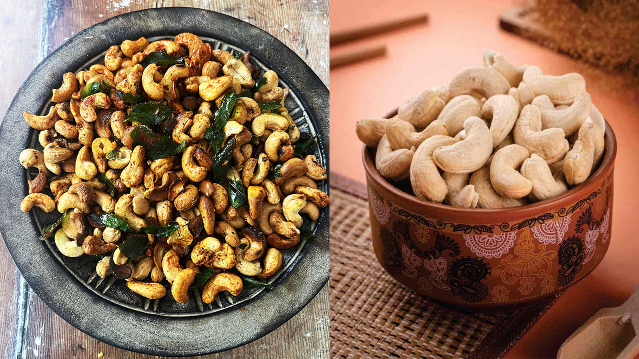 జీడిపప్పులో జింక్ ఎక్కువగా ఉంటుంది. ఇది ఇమ్యూనిటీని పెంచడానికి సహాయపడుతుంది. జీడిపప్పు తింటే అనారోగ్య సమస్యలకు దూరంగా ఉండొచ్చు. వేయించిన జీడిపప్పులో కేలరీలు తక్కువగా ఉంటాయి. వాటితో పాటుగా ఆరోగ్యకరమైన కొవ్వులు, ప్రోటీన్ ఉంటాయి. దీంతో ఎక్కువసేపు ఆకలి వేయదు. బరువు అదుపులో ఉంటుంది. జీడిపప్పులో ప్రోటీన్ ఎక్కువగా ఉంటుంది. ఈ గిండలు తినడం వల్ల కండరాలు ఆరోగ్యంగా ఉంటాయి. కండరాల సమస్యలకు దూరంగా ఉండొచ్చు.