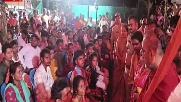 Andhra Pradesh: చిన్నజీయర్స్వామి ఆశీర్వాదంతో వైదిక పద్ధతిలో ఒక్కటైన 108 గిరిజన జంటలు..