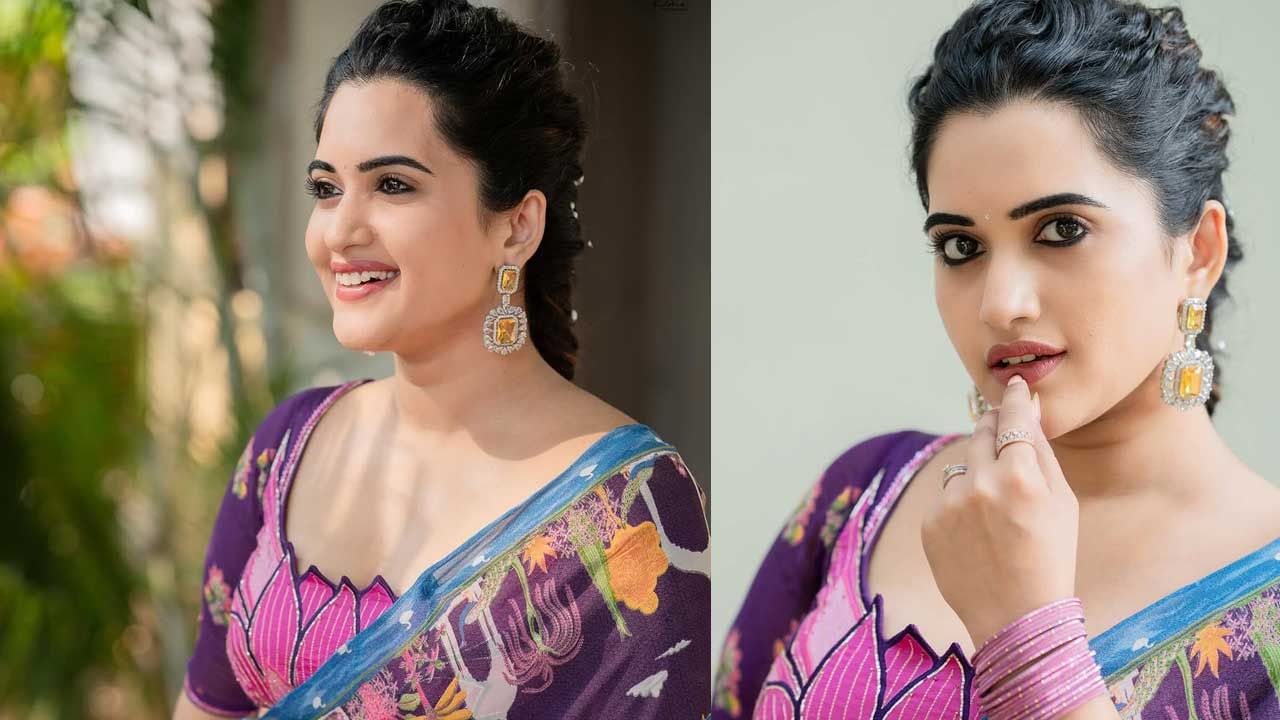 కొన్ని రోజుల జబర్దస్త్ వేదికపై సందడి చేసిన ఈ ముద్దుగుమ్మ ఈ మధ్య ఎక్కువగా సినిమా ఈవెంట్స్ చేస్తూ ఫుల్ బిజీ అయిపోయింది. ఏ సినిమా ఈ వెంట్ చేస్తే ఆ సినిమా గెటప్‌లో కనిపిస్తూ అందరినీ తన వైపుకు ఆకర్షించుకుంటుంది.