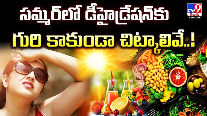 సమ్మర్లో డీహైడ్రేషన్కు గురి కాకుండా చిట్కాలివే వీడియో సమ్మర్లో డీహైడ్రేషన్కు గురి కాకుండా చిట్కాలివే వీడియో