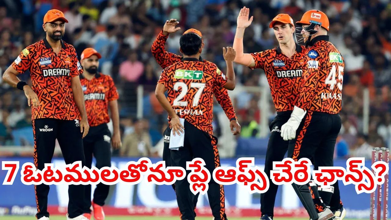 IPL 2025: 10 మ్యాచ్ల్లో 7 ఓటములు.. ఇప్పటికీ SRH ప్లే ఆఫ్స్ చేరే ఛాన్స్.. ఎలాగో తెలుసా?