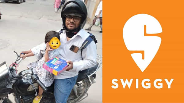Viral News: పసిపిల్లతో స్విగ్గీ ఏజెంట్ రైడింగ్... ఇసొంటి కష్టం ఎవరికీ రావొద్దంటున్న నెటిజన్స్