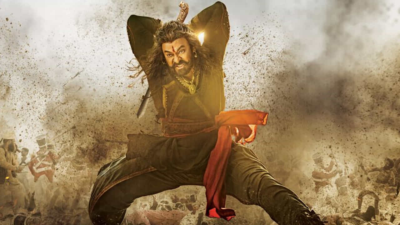 సైరా నరసింహారెడ్డి సినిమాలో మెగాస్టార్ చిరంజీవి 'స్వేచ్చా కోసం ప్రజలు చేస్తున్న తిరిగుబాటు... నా భరతమాత గడ్డమీద నిలబడి హెచ్చరిస్తున్న.. నాదేశం వదిలి వెళ్ళిపోండి... లేదా యుద్దమే' అంటూ డైలాగ్‎తో అదరగొట్టారు.