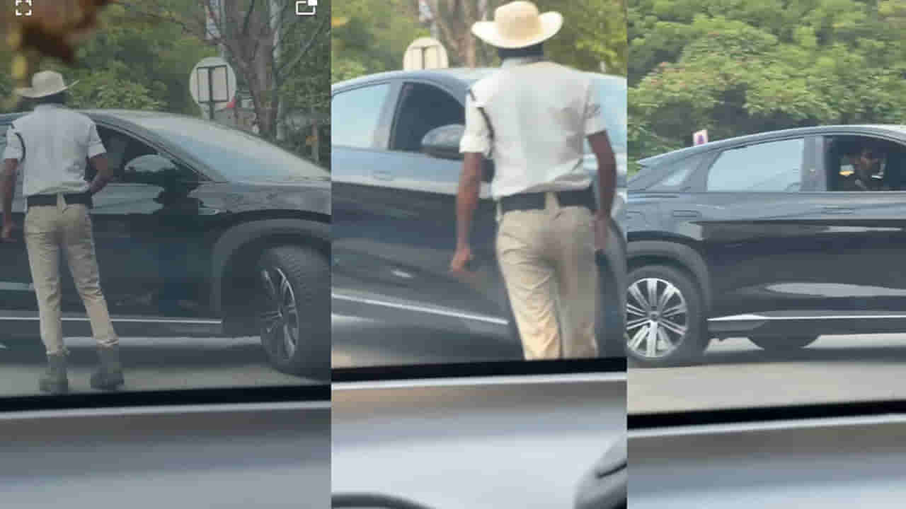 Tollywood: జూబ్లీహిల్స్‌లో టాలీవుడ్ హీరో హల్‌చల్.. రాంగ్ రూట్‌లో రావడమే కాకుండా ట్రాఫిక్ కానిస్టేబుల్‌తో..