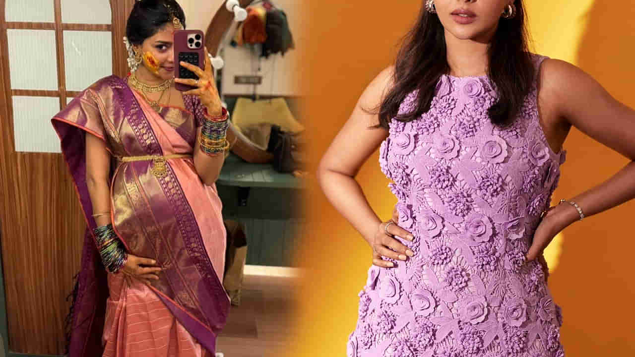 బుర్రబద్దలయ్యే ట్విస్ట్..! పెళ్లి కాకుండా బేబీ బంప్తో టాలీవుడ్ హీరోయిన్.. వైరల్గా మారిన సీమంతం ఫోటోలు..