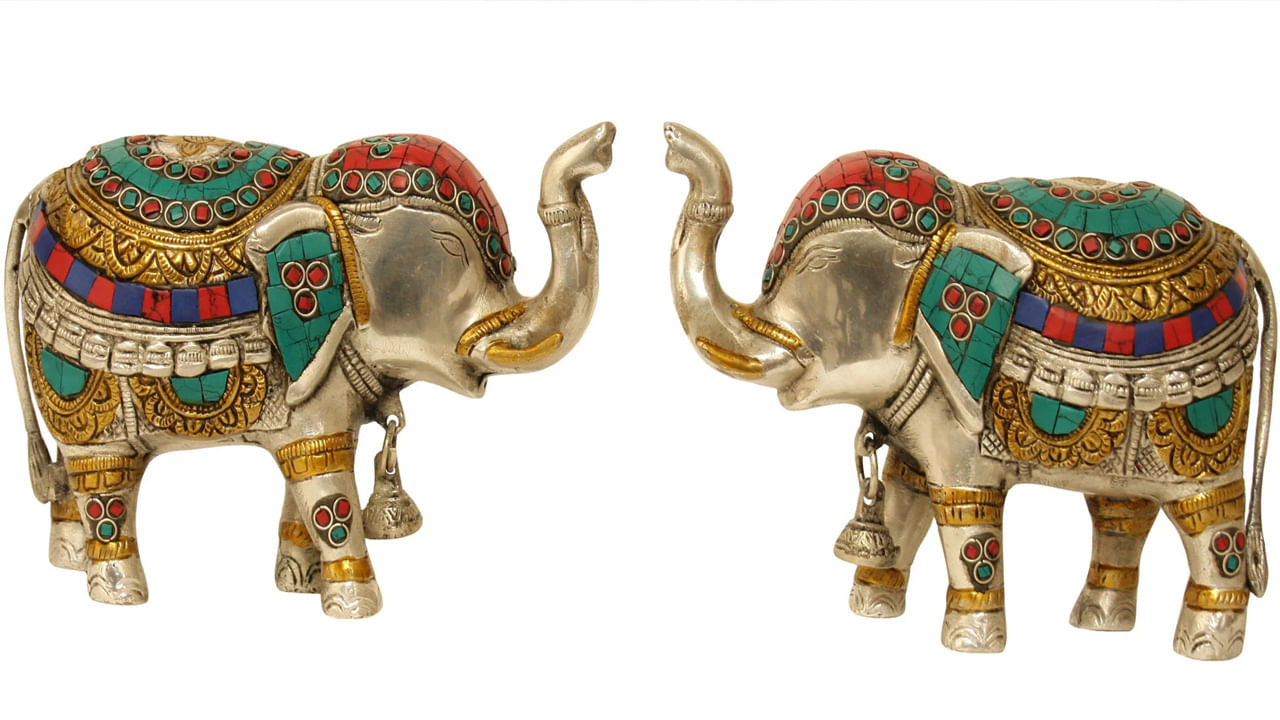 ప్రవేశద్వారం వద్ద ఏనుగు శిల్పాలు: అనేక పురాతన హిందూ భవనాల ప్రవేశ ద్వారాల వద్ద రెండు భారీ రాతి ఏనుగులు వాటి తొండాలను పైకి లేపి ఉండటం సర్వసాధారణం. వాస్తు ప్రకారం భవనం మధ్యలో ఉత్తరం , దక్షిణం వైపు ముఖంగా ఏనుగు విగ్రహాలను ఉంచాలి. ఇలా చేయడం ప్రజాదరణ, సమృద్ధి, శక్తిని సూచిస్తుంది.
