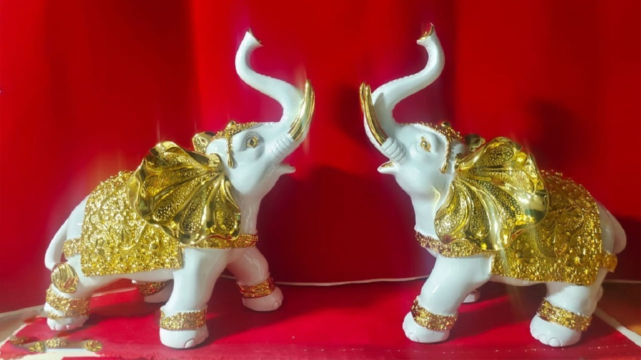 ఏనుగుల జత: జంట ఏనుగులు జీవితంలో ప్రేమన పెంచుతాయి. కనుక భార్యాభర్తల మధ్య సంబంధాలను బలోపేతం చేయడానికి జంట ఏనుగుల విగ్రహాలను పడకగదిలో ఉంచడం మంచిది.
