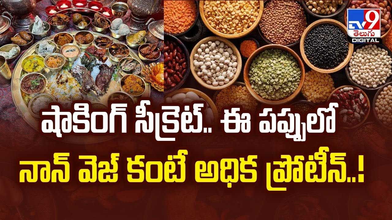 షాకింగ్ సీక్రెట్.. ఈ పప్పులో నాన్ వెజ్ కంటే అధిక ప్రోటీన్ వీడియో