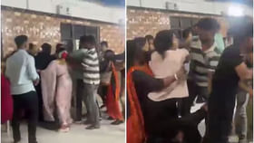 Viral Video: సినిమాటిక్ స్టైల్లో వివాహ విందును అడ్డుకున్న మహిళ.. Viral Video: సినిమాటిక్ స్టైల్లో వివాహ విందును అడ్డుకున్న మహిళ..