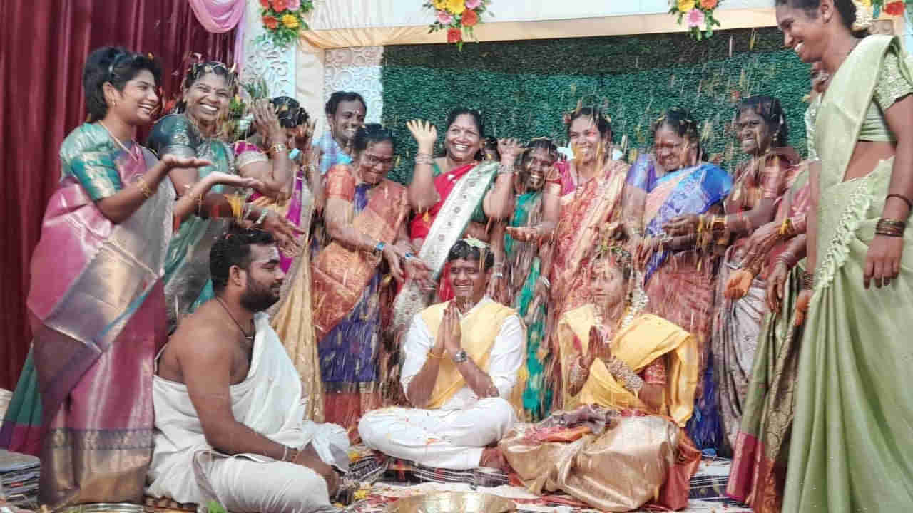 కళ్లు లేకున్నా ప్రేమ వెలుగే జీవితం.. అనాథను పెళ్లాడిన లక్ష జీతగాడు..!