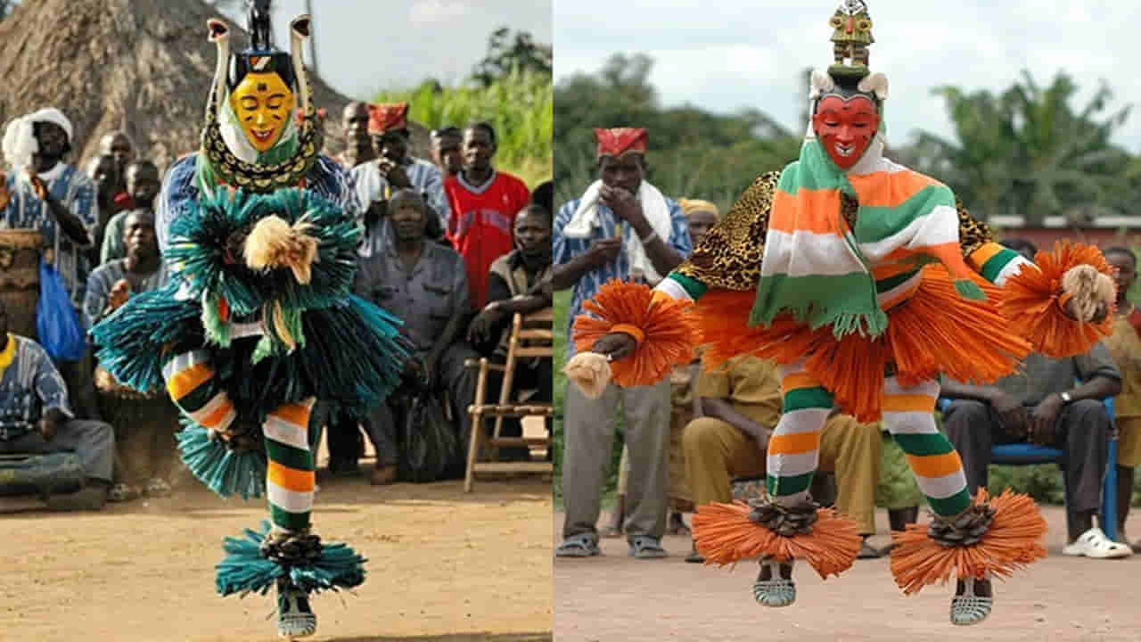 Zaouli mask dance: ప్రపంచంలోనే అత్యంత కష్టమైన డ్యాన్స్.. స్టెప్స్ వేగం చూస్తే షాక్ అవ్వాల్సిందే..