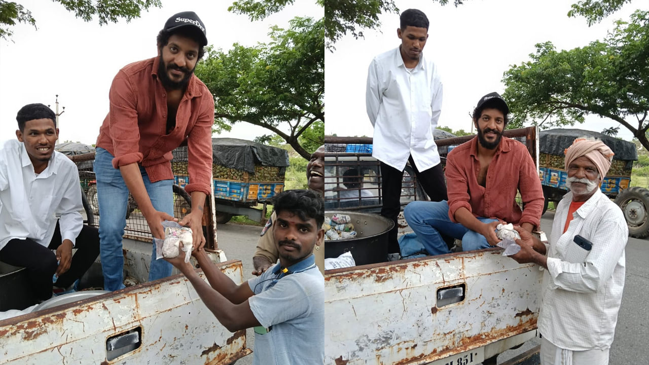 Andhra Pradesh: మామిడిపండ్లు కొనేవారి కోసం రోడ్డుపై పడిగాపులు కాస్తున్న రైతులు.. ఆహారం అందించిన నటుడు