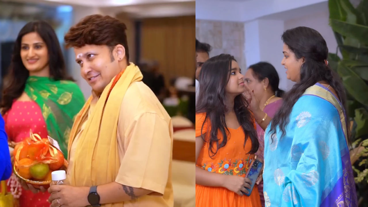  యాంకర్ స్రవంతి, అర్జున్ అంబటి, శ్వేతా నాయుడు, యష్మీ, భానుశ్రీ, సమీరా, రీతూ చౌదరి, ఆర్జే కాజల్, విశ్వ, పల్లవి ప్రశాంత్, ప్రియాంక జైన్ తదితరులు ఈ వేడుకలో తళుక్కుమన్నారు. ప్రస్తుతం ఇందుకు సంబంధించిన ఫొటోలు నెట్టింట వైరలవుతున్నాయి.
