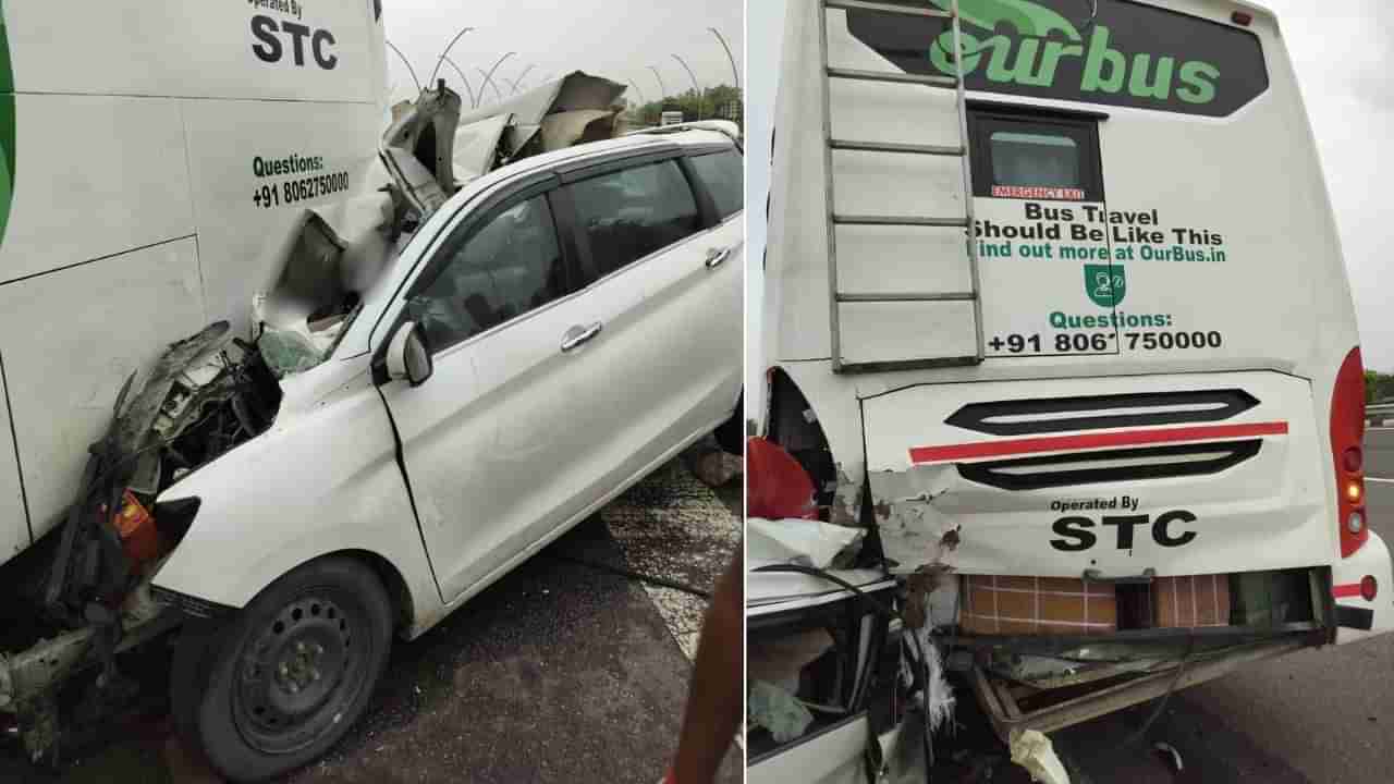 పారిపోతున్న జంటను తీసుకువస్తుండగా, ఎక్స్‌ప్రెస్‌వేపై ప్రమాదం.. ఇన్స్‌పెక్టర్ మృతి!