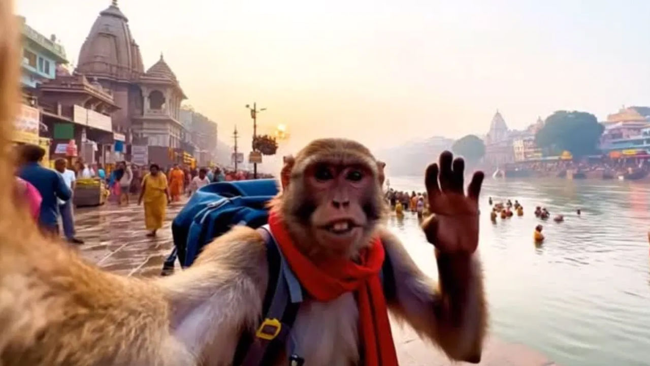 Watch: సోషల్ మీడియాలో కొత్త అతిథి హల్‌చల్‌.. భారతదేశమంతటా తిరుగుతూ బబ్లూ బందర్‌ రికార్డ్‌..!