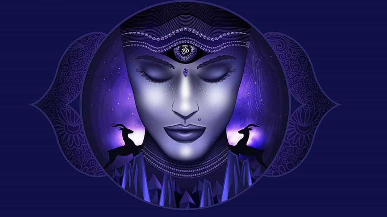అజ్ఞ చక్రం, ఆరవ చక్రం, కనుబొమ్మల మధ్య ఉంటుంది. అంతర్ దృష్టి, జ్ఞానం, మరియు స్పష్టతను సూచిస్తుంది. దీని రంగు: గాఢమైన నీలం. బీజ మంత్రం: ఊం. ఇది సరిగ్గా పనిచేయకపోతే, తలనొప్పి, మైగ్రేన్, మానసిక అస్థిరత వచ్చే అవకాశం ఉంది.