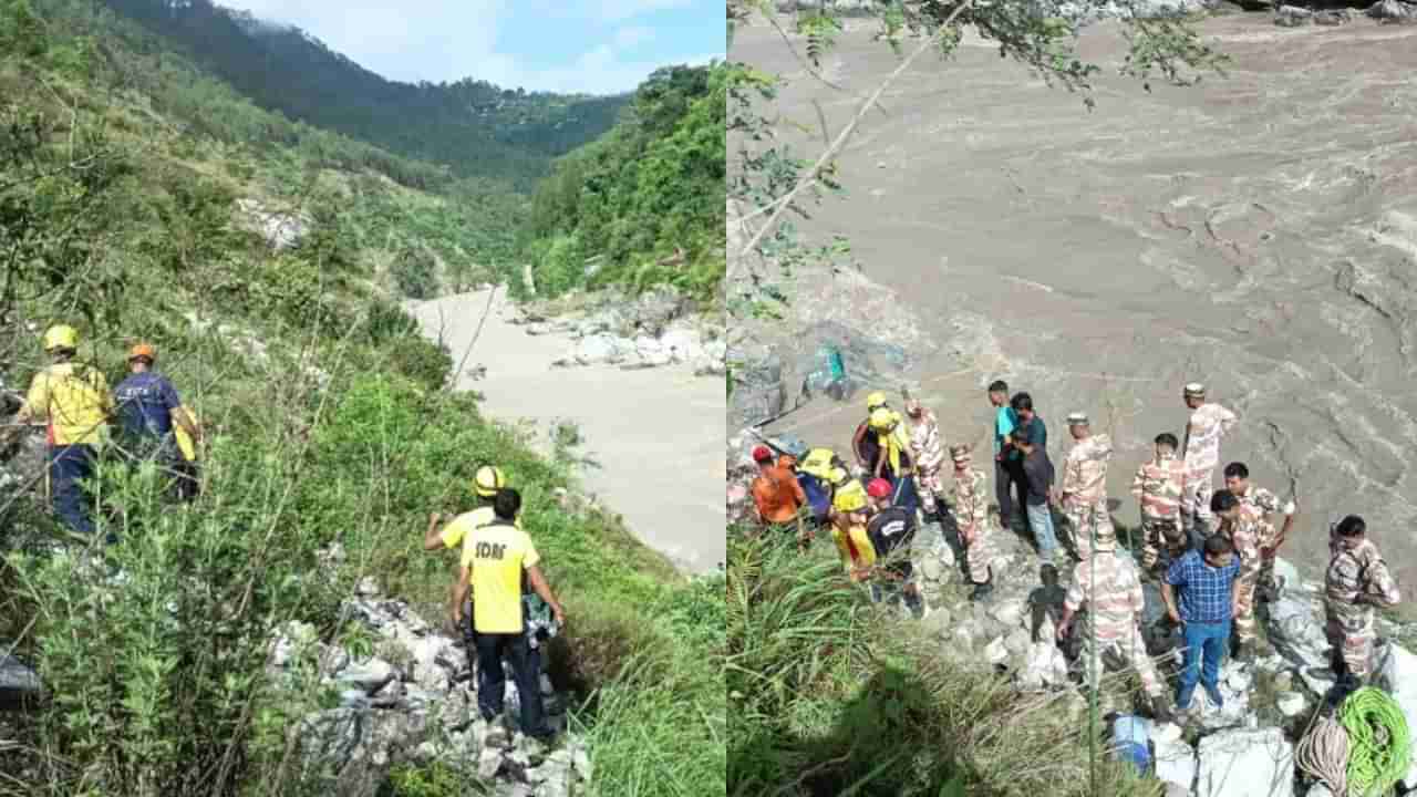 అయ్యో దేవుడా.. బద్రీనాథ్ వెళ్తుండగా అలకనంద నదిలో పడిపోయిన బస్సు.. 11 మంది గల్లంతు