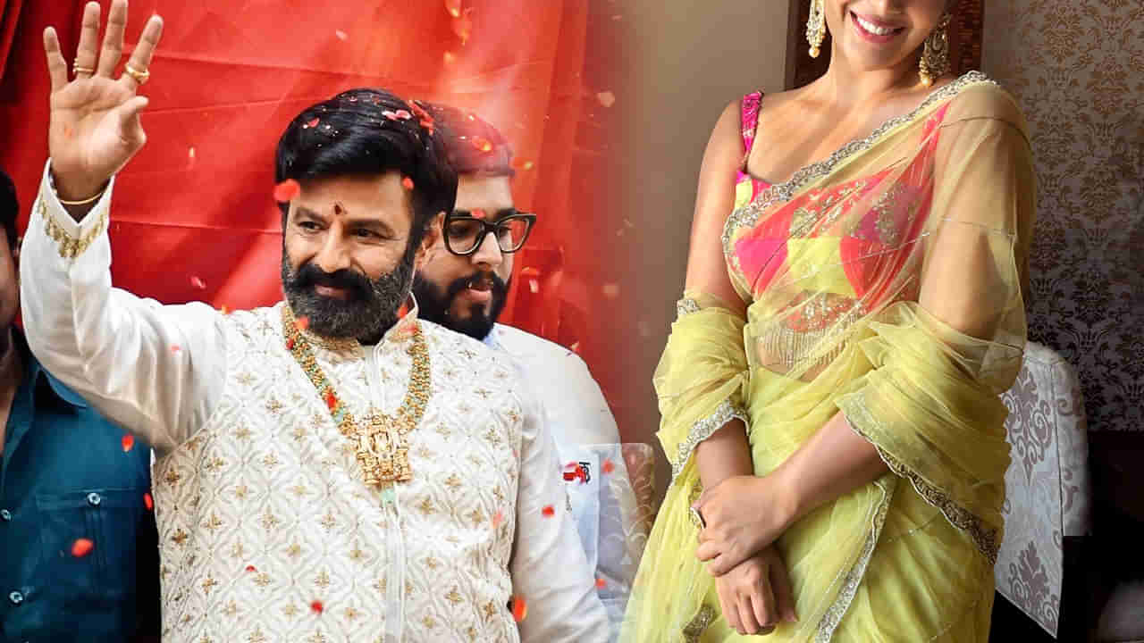 Balakrishna: బాలకృష్ణ కాళ్లు మొక్కిన స్టార్ హీరోయిన్.. మా బాలయ్య బంగారం అంటున్న నెటిజన్స్