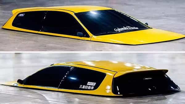 Banana peel car: అరటితొక్క కారు అదుర్స్.. దీన్ని కూర్చుని కాదు పడుకుని నడపాలి..