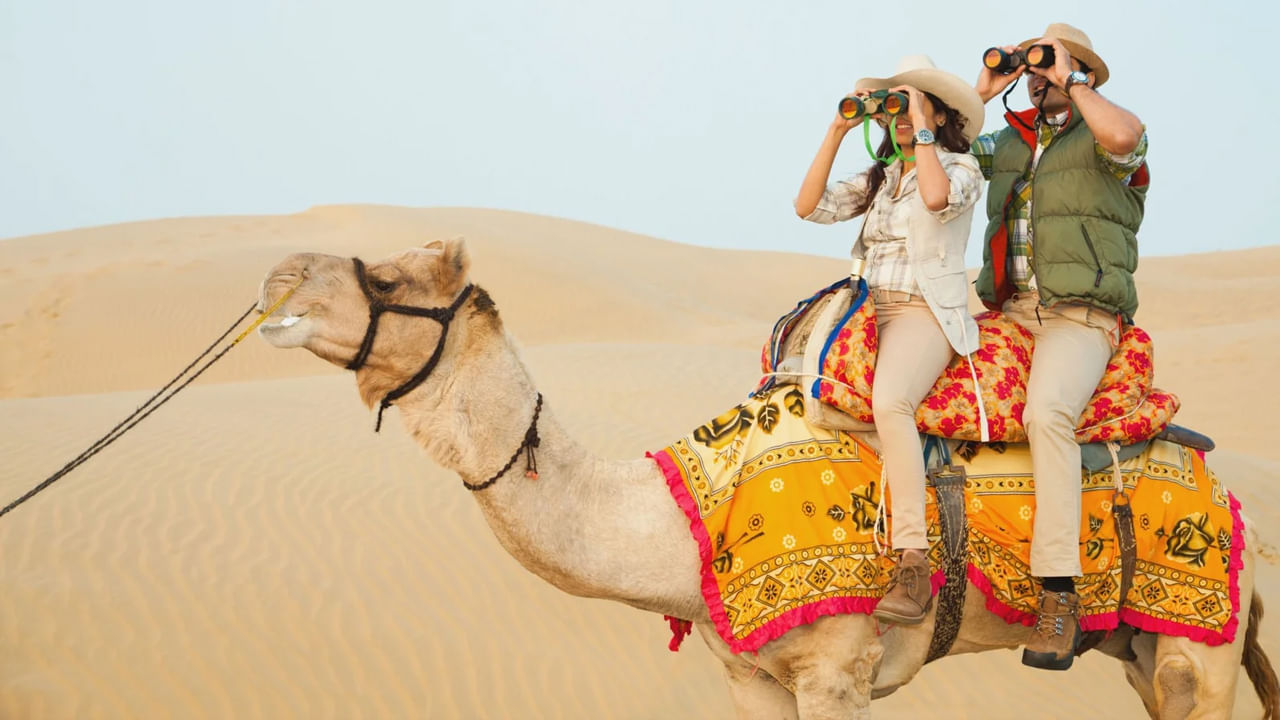 ఎడారి క్యాంపింగ్ అండ్ ఒంటె సఫారీలు: రాజ సాహసయాత్రలో భాగంగా ఎడారులను అన్వేషించాలనుకునేవారు జైపూర్ నుండి సరిస్కా లేదా సమోదేకు వెళ్లండి. ఇక్కడ ఒంటె సఫారీలు ఖచ్చితంగా చెయ్యండి. ఇసుక బెల్టులు, మారుమూల పట్టణాలు, గ్రామాల గుండా ఈ సఫారీ వెళ్లడం వల్ల రాజస్థాన్ గ్రామీణ ప్రాంతాన్నిఆస్వాదించే అవకాశం లభిస్తుంది. ఈ సఫారీలలో ఉత్తమ భాగం ఏమిటంటే అవి సాధారణంగా రాత్రిపూట ఎడారిలో నక్షత్రాలతో నిండిన విశాలమైన ఆకాశ-వండర్ కింద క్యాంపింగ్తో ముగుస్తాయి.