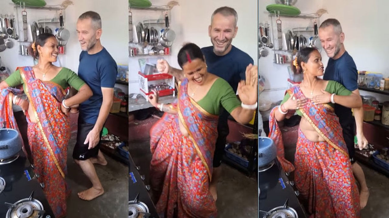 Viral Video: పెళ్లానికి తగ్గ పెనిమిటి తోడైతే డ్యాన్స్ చినిగి చాటయితది... ఆ బాలీవుడ్ సాంగ్కు డ్యాన్స్ ఇరగదీశారుగా...