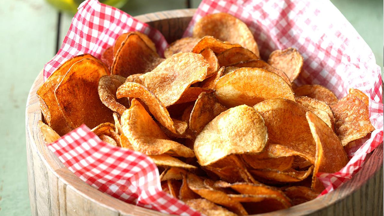 Deep Fried Potato Chips