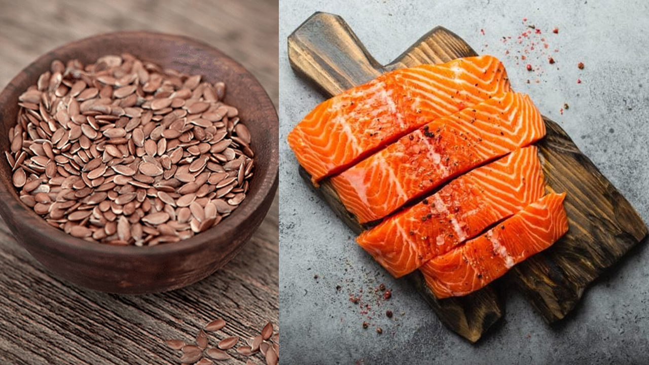 Flax Seed And Fish