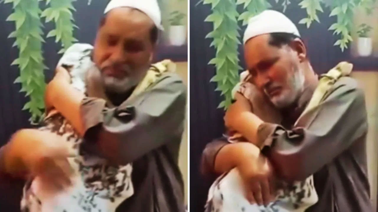 viral video: బలిచ్చే ముందు మేక తన యజమానిని కౌగిలించుకుని ఏడ్చింది... నెటిజన్స్ హృదయాలను బ్రేక్ చేసే వీడియో!