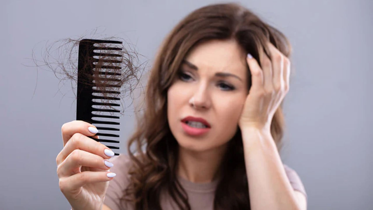 Hair Loss Young Lady