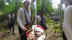 టూరిస్ట్ కెమెరాలో రికార్డ్ అయిన రఘువంశీ, సోనమ్.. ఇదే రాజా వీడియో టూరిస్ట్ కెమెరాలో రికార్డ్ అయిన రఘువంశీ, సోనమ్.. ఇదే రాజా వీడియో