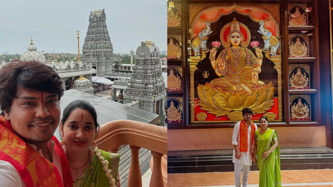  ఇందులో భాగంగా స్వర్ణగిరి, యాదగిరి ఆలయాలను సందర్శించారు కార్తీక్ ఫ్యామిలీ. అనంతరం ఈ ఫొటోలను సోషల్ మీడియాలో షేర్ చేశారు. ప్రస్తుతం ఈ ఫొటోలు నెటిజన్లను అమితంగా ఆకట్టుకుంటున్నాయి.
