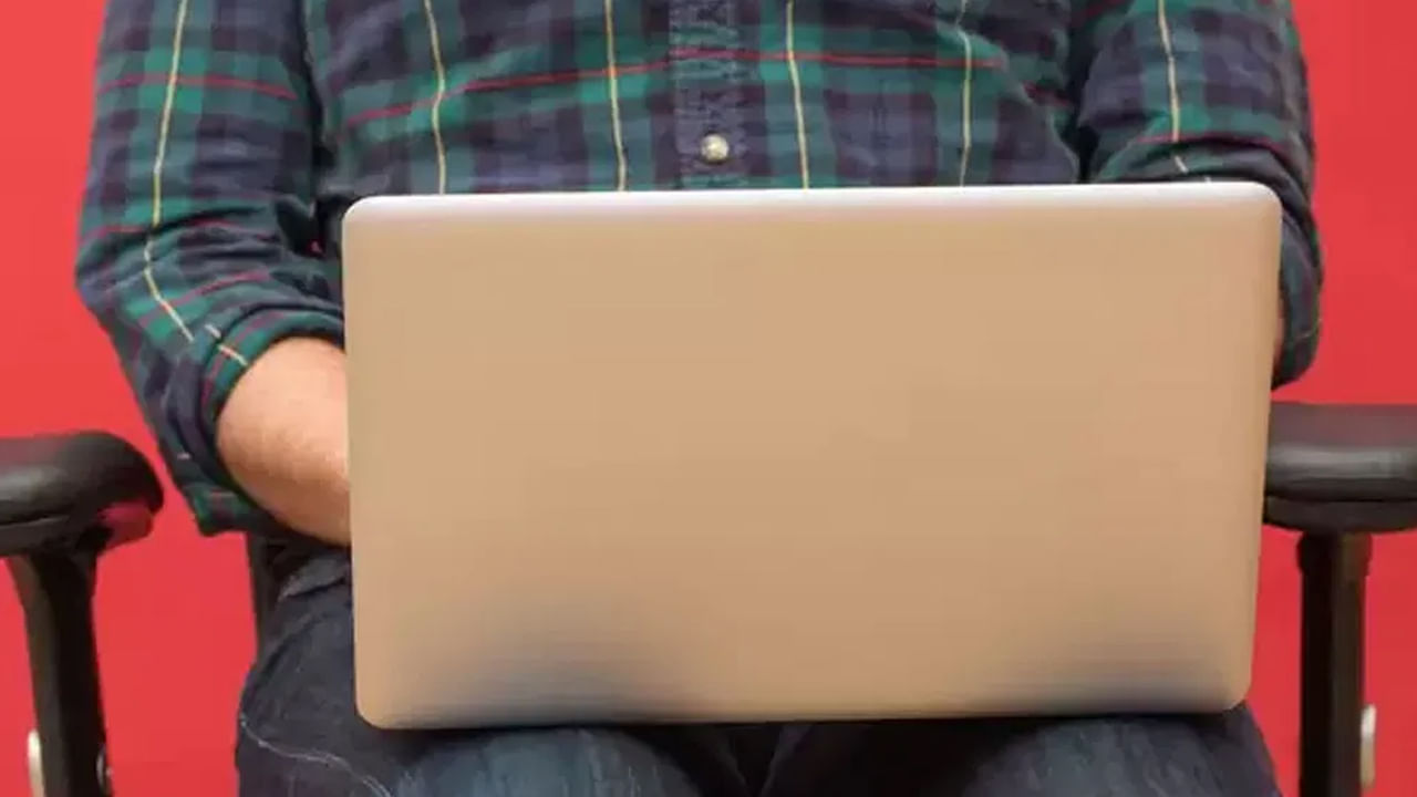 Laptop On Lap