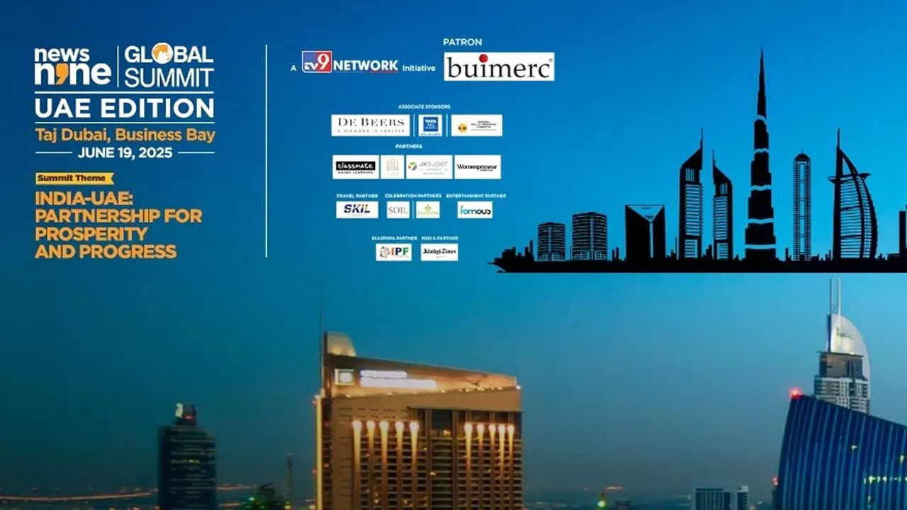 News9 Global Summit Dubai: దుబాయ్‌లో టీవీ9 నెట్‌వర్క్‌ ఆధ్వర్యంలో న్యూస్‌9 గ్లోబల్‌ సమ్మిట్‌! పాల్గొననున్న భారత్‌-UAE ప్రముఖులు