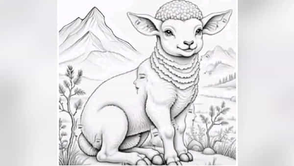 Optical Illusion: మీ మెదడుకి పదును ఈ చిత్రం.. గొర్రెపిల్లలో ఉన్న ముఖాలు ఎన్నో చెప్పుకోండి చూద్దాం