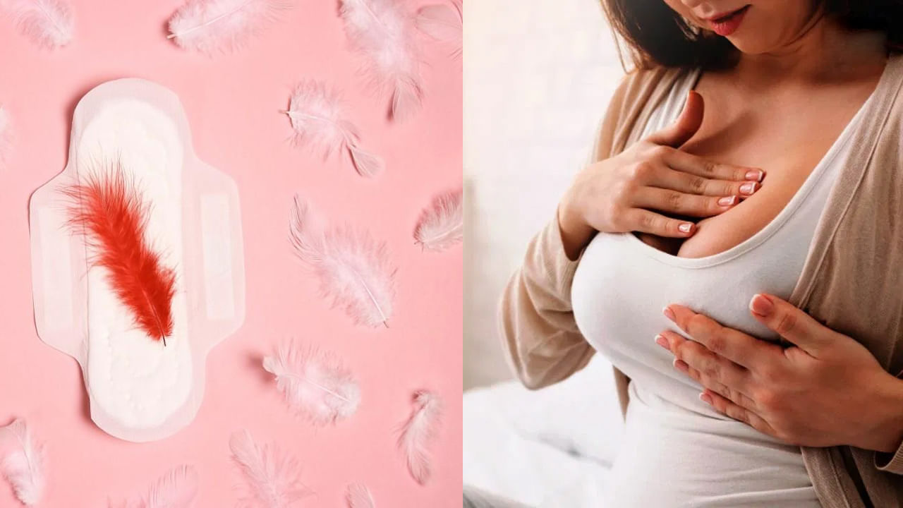 ఇది ప్రధానంగా ఈస్ట్రోజెన్, ప్రొజెస్టెరాన్ స్థాయిలలో హెచ్చుతగ్గుల కారణంగా ఉంటుంది. ఈ హార్మోన్లు రొమ్ము కణజాలాన్ని ప్రభావితం చేస్తాయి. దీనివల్ల వాపు, సున్నితత్వం పెరుగుతుంది. వీరికి పీరియడ్స్ సమయంలో రొమ్ములో బరువుగా అనిపిస్తుంది. దీంతో నీరసంగా అనిపించడం జరుగుతుంది. కొందరికి తేలికపాటిగా ఉంటే మరికొందరికి తీవ్రమైన నొప్పి ఉంటుంది. ఈ నొప్పి తరచుగా ఋతుస్రావం ముగిసిన తర్వాత క్రమంగా తగ్గుతుంది.