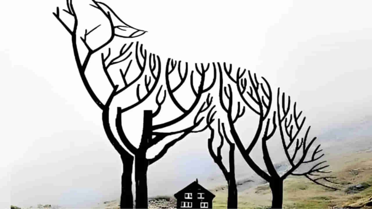 Personality Test: ఈ చిత్రంలో మీరు మొదట ఏమి చూశారు? తోడేలా, చెట్టా, ఇల్లా.. మీ వ్యక్తిత్వం ఏమిటంటే..