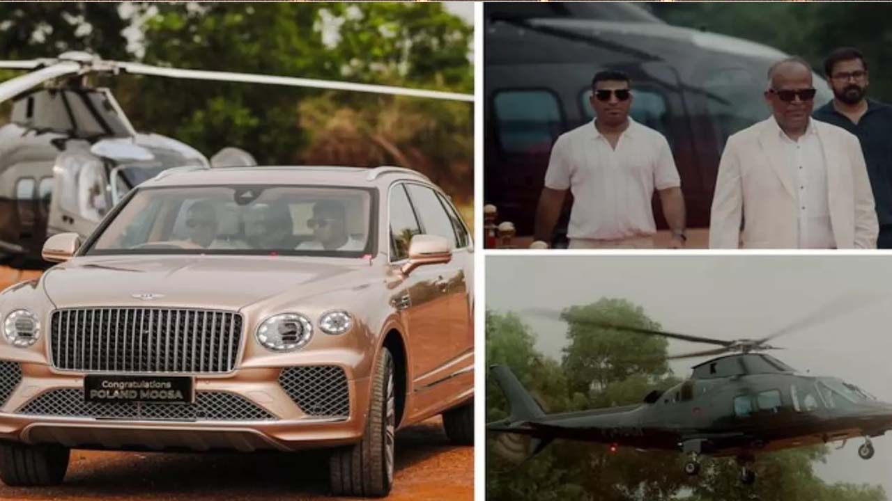 రిచ్‌నెస్‌కి బాపులా ఉన్నాడు.. కారు కొనడానికి హెలికాప్టర్‌లో వచ్చాడు..!