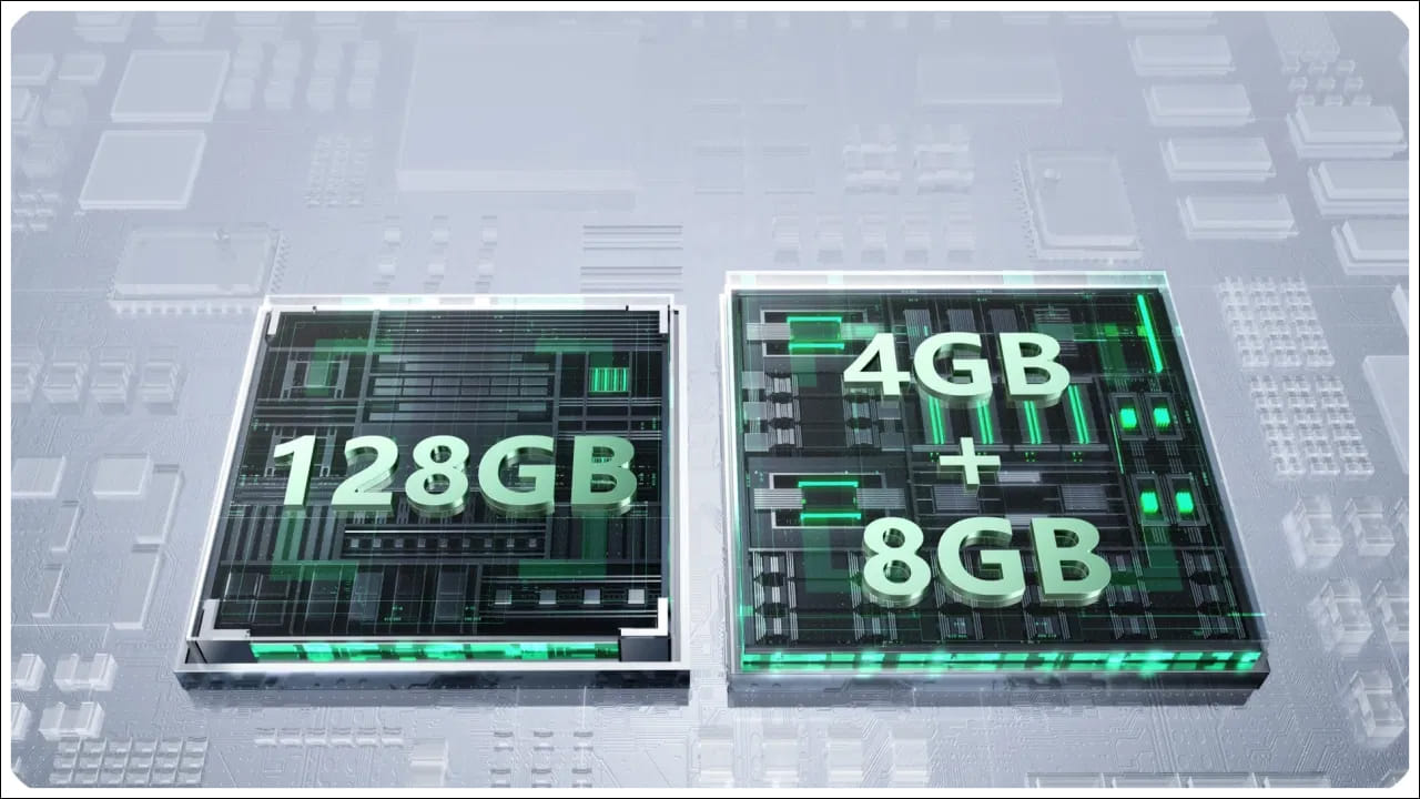 ఈ హ్యాండ్సెట్ MediaTek Dimensity 6300 ప్రాసెసర్తో 8 GB వర్చువల్ RAM సపోర్ట్తో వస్తుంది. వర్చువల్ RAM సహాయంతో మీరు ఫోన్ RAMని 12 GB వరకు పెంచుకోవచ్చు.