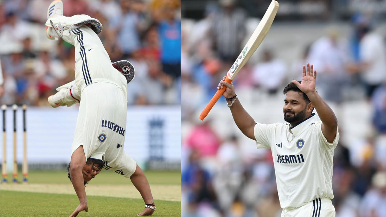 ENG vs IND: ఒంటి చేత్తో సిక్స్ కొట్టి సెంచరీ.. పంత్ సెలబ్రేషన్స్ మాములుగా లేవుగా.. వీడియో ఇదిగో