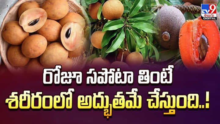 రోజూ సపోటా తింటే శరీరంలో అద్భుతమే చేస్తుంది రోజూ సపోటా తింటే శరీరంలో అద్భుతమే చేస్తుంది