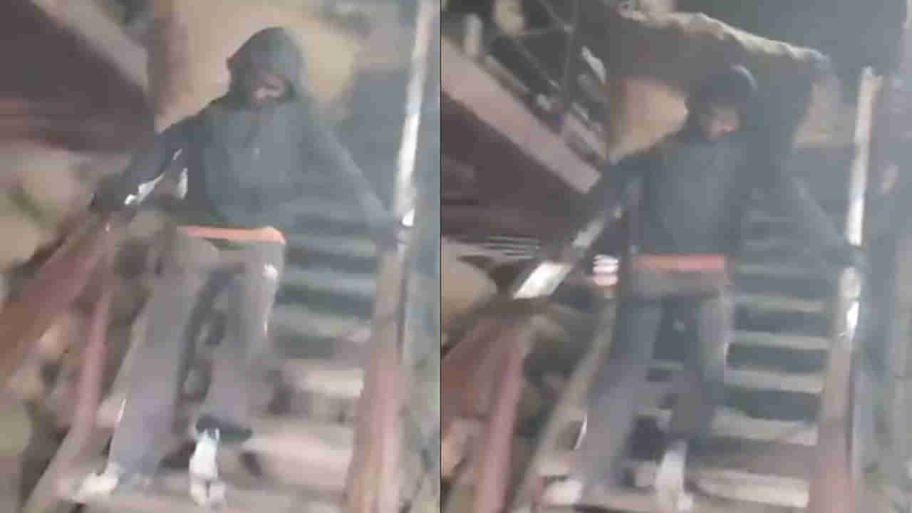 Viral Video: వావ్.. ఇతను కదా సూపర్ మ్యాన్ అంటే... కూలీ పనితనం మామూలుగా లేదుగా...