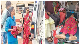 రైలు బోగీలో మహిళకు పురిటి నొప్పులు.. పండంటి బిడ్డ జననం రైలు బోగీలో మహిళకు పురిటి నొప్పులు.. పండంటి బిడ్డ జననం