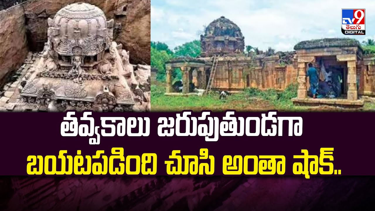 తవ్వకాలు జరుపుతుండగా బయటపడింది చూసి అంతా షాక్‌