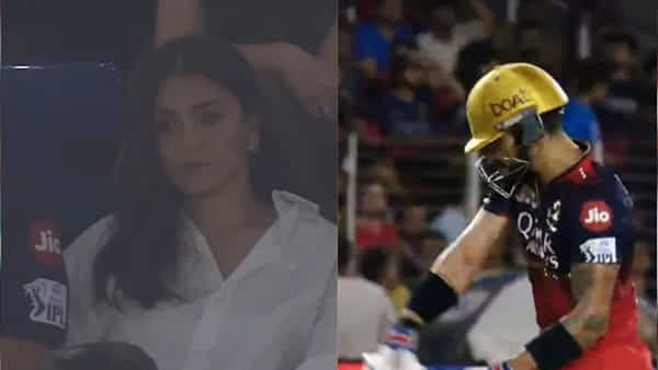 RCB vs PBKS Final: అనుష్క శర్మ హార్ట్ బ్రేక్.. కోహ్లీ ఔట్తో ఏం చేసిందంటే?